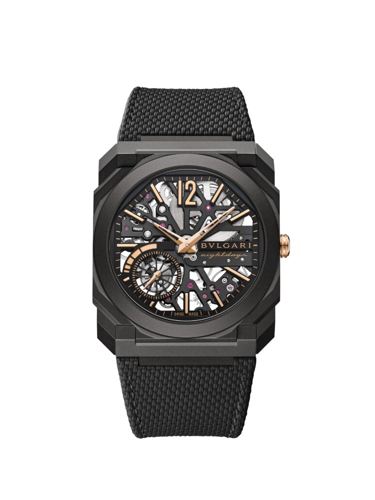 Bvlgari 2025 June Novelties Octo Finissimo 8 Days Black 104121 packshot 001