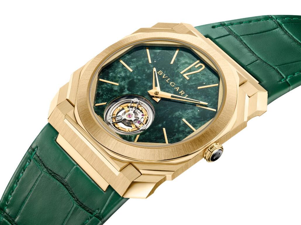 Bvlgari 2025 June Novelties Octo Finissimo TB Green Marble 104171 packshot 002