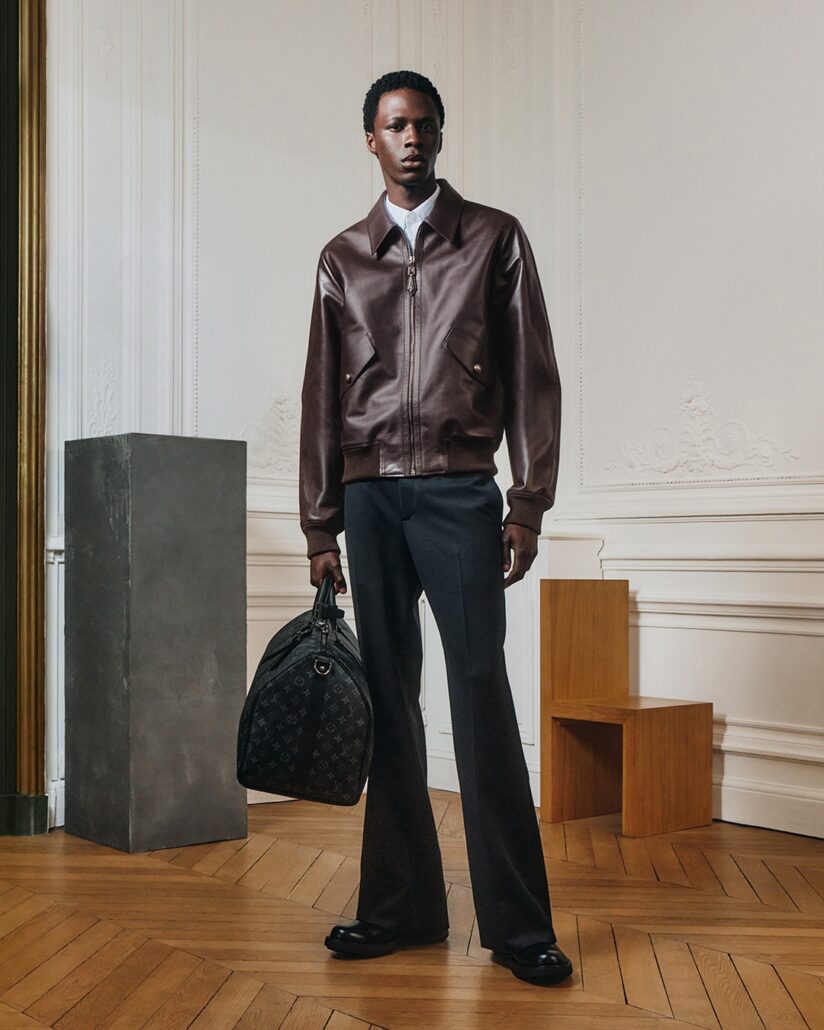 LOUIS VUITTON MENS NEW FORMAL FALL WINTER 2025 LOOK 11