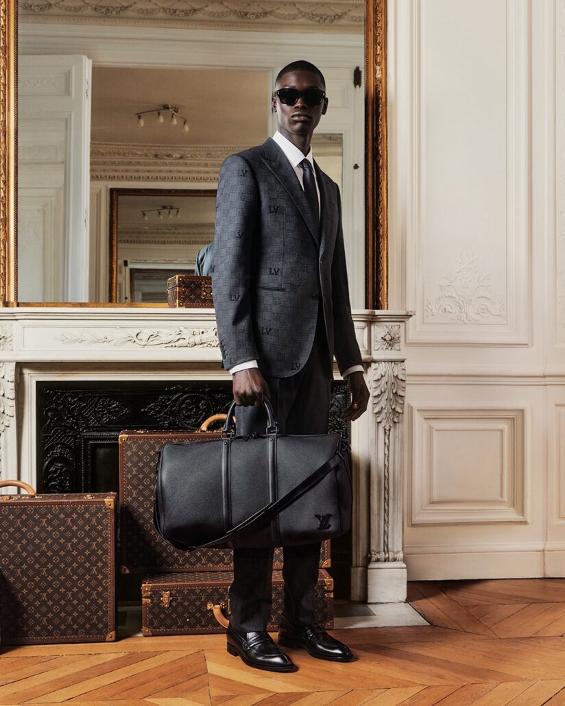 LOUIS VUITTON MENS NEW FORMAL FALL WINTER 2025 LOOK 2