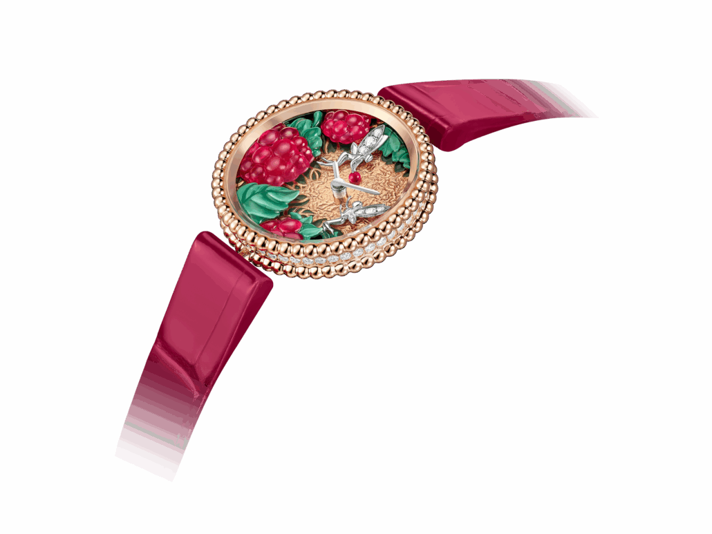 Packshot VCARPEV200 PerleeExtraordinaireFruitsEnchantesFramboise 3QVanCleefArpels ClementRousset 608020001