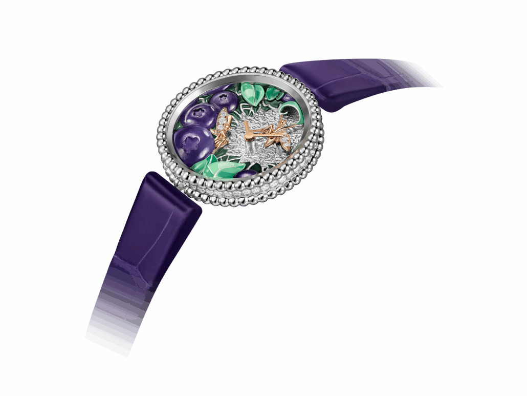 Packshot VCARPEV300 PerleeExtraordinaireFruitsEnchantesMyrtille 3QVanCleefArpels ClementRousset 608020005