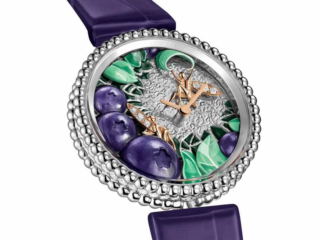 Packshot VCARPEV300 PerleeExtraordinaireFruitsEnchantesMyrtille CloseupVanCleefArpels ClementRousset 608020006