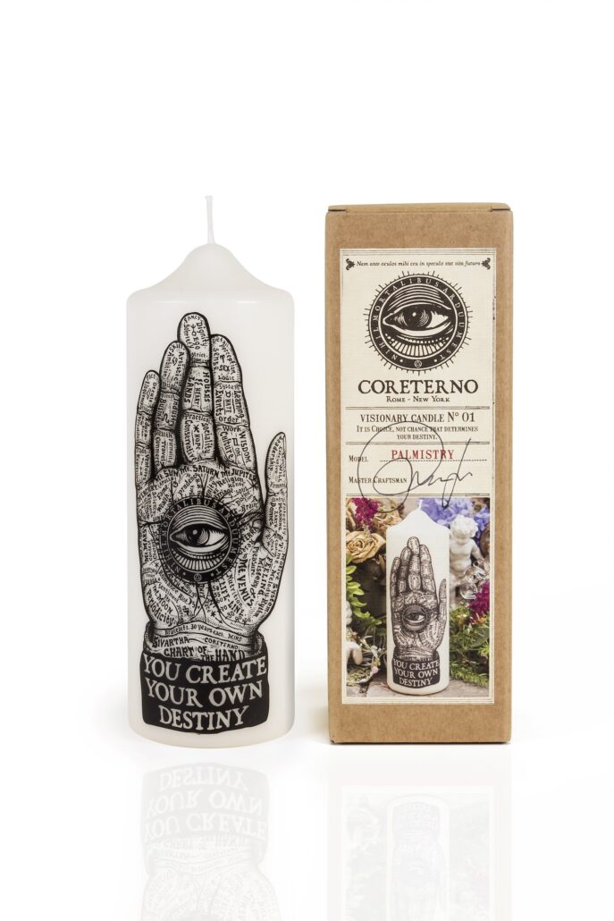 VC001 Coreterno Packshot Pillar Candle Palmistry 02 1