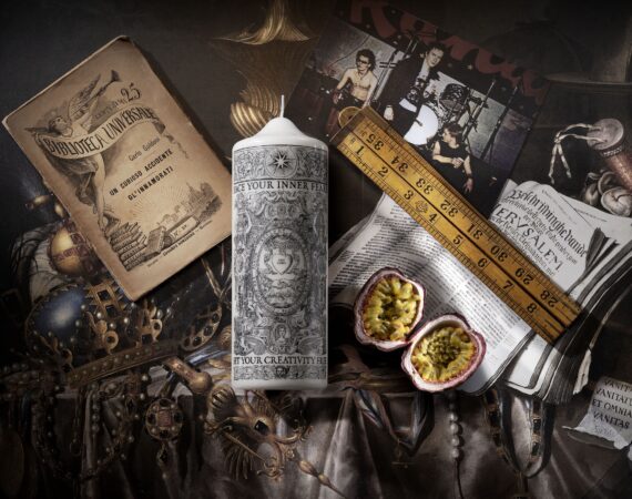 VC010 Coreterno Mood Pillar Candle Creativity