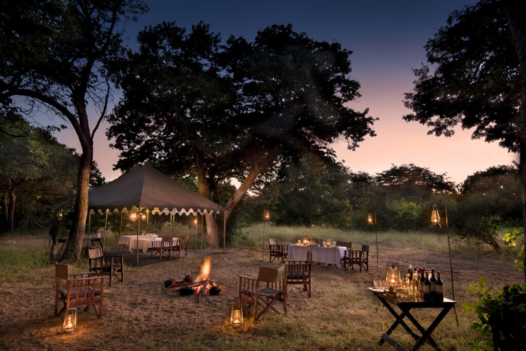 andBeyond Africa Chobe under canvas National Park guest area dining 2 1024x683 1
