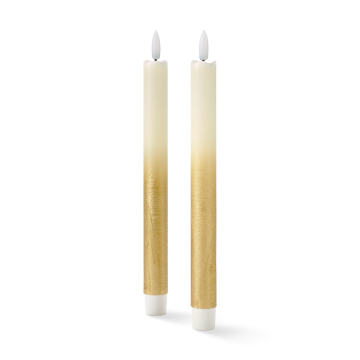 148552 2 LED Echtwachs Stabkerzen FS1 44.25