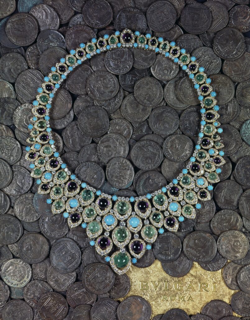 Adv campaign Ancient Coin Background 1965 1970