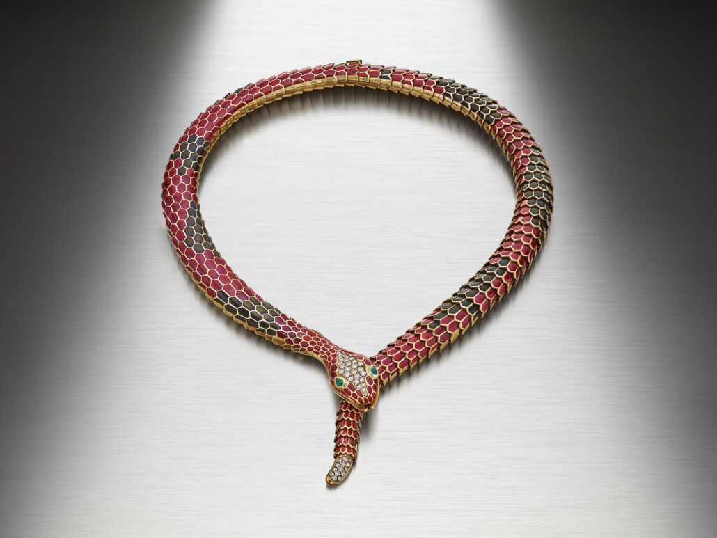 Bvlgari heritage collection serpenti necklace ca 1970 3