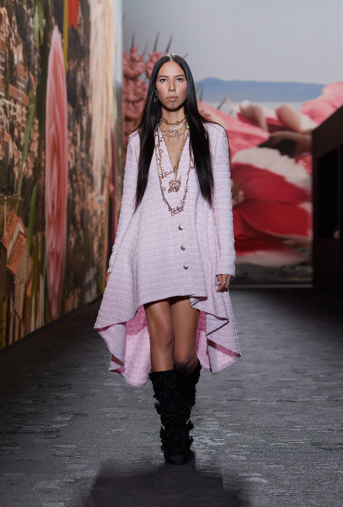 chanel look 020 ss 2024 rtw hd HD