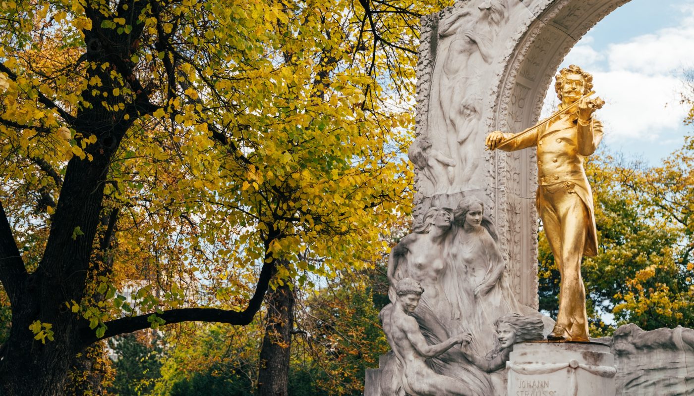 Johann-Strauss-Denkmal, Stadtpark / Johann Strauss monument, Stadtpark