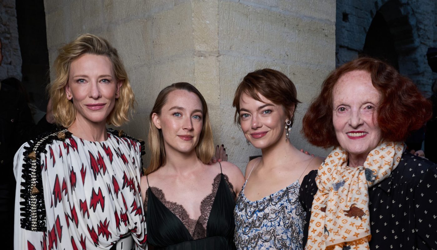 CATE BLANCHETT, SAOIRSE RONAN, EMMA STONE _ GRACE CODDINGTON