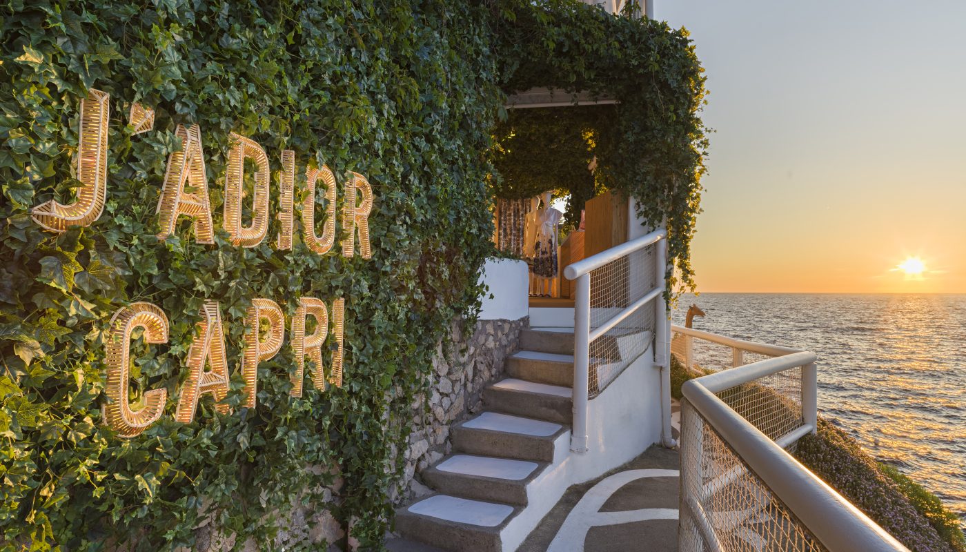 Dior Resort store & Lounge at Capri Riccio, Capri, Italy - Photo ©Kristen Pelou