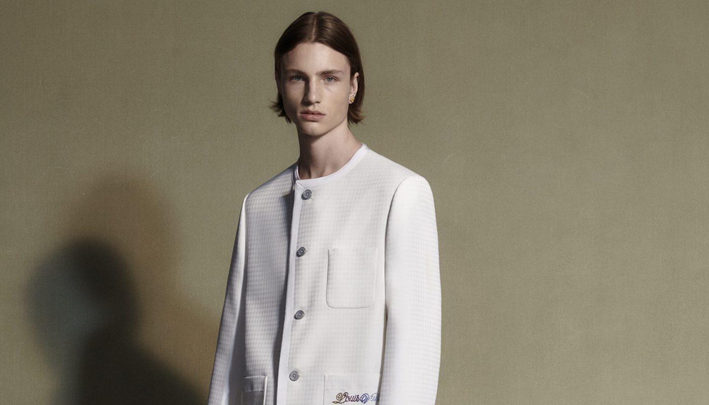 LOUIS VUITTON MENS SPRING 2025 LOOK 1