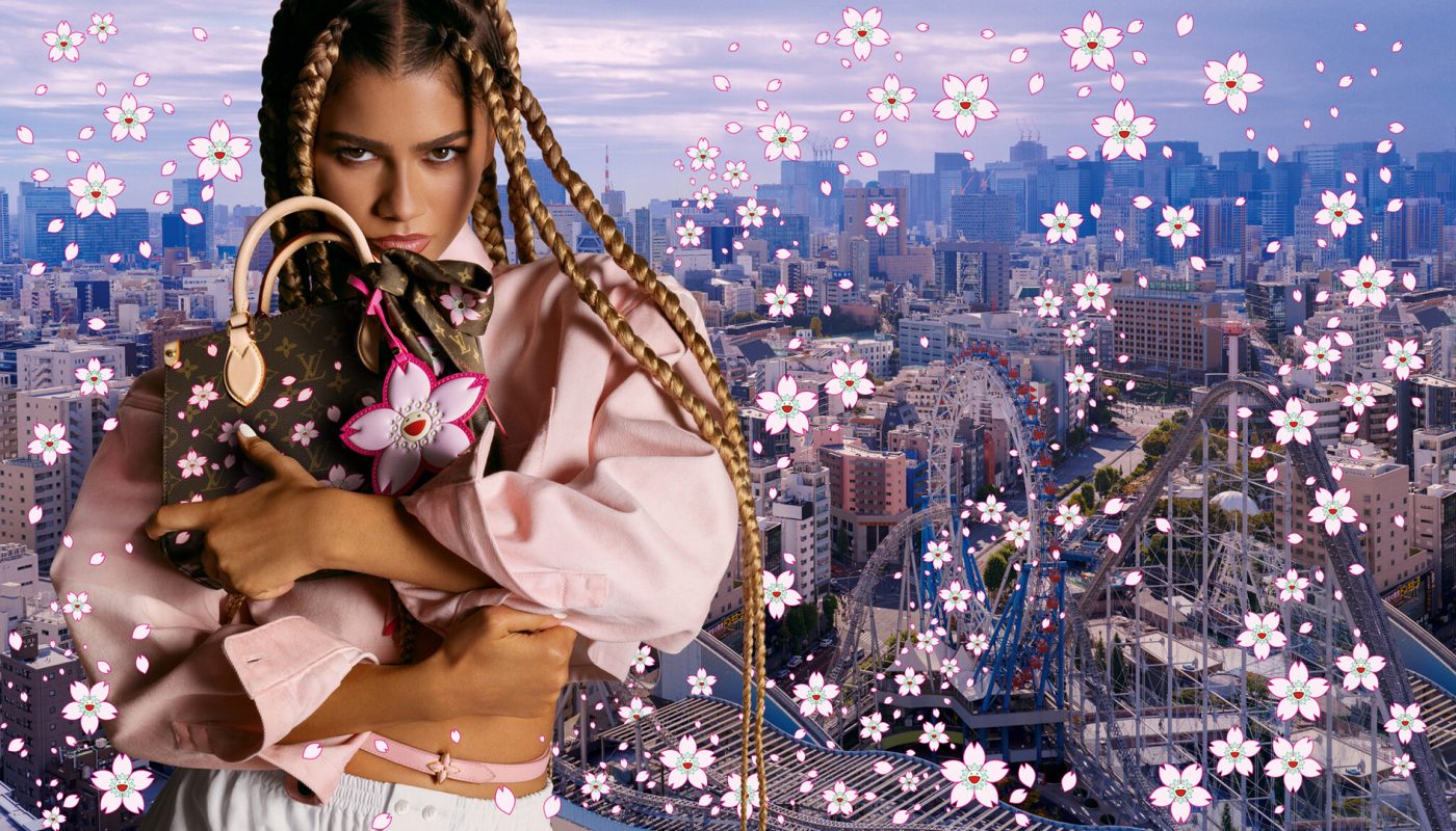 LVxTM PRINT CAMPAIGN VISUAL WITH ZENDAYA BY INEZ & VINOODH - 2