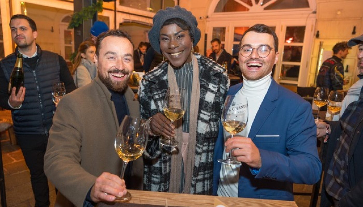 Grand VIP Opening Moet & Chandon Winter Chalet