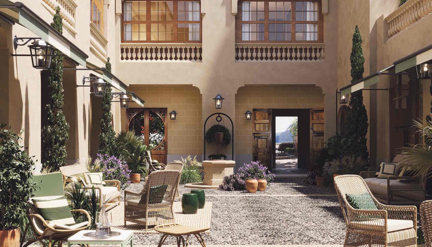 Son-Bunyola-Hotel-Courtyard-landscape
