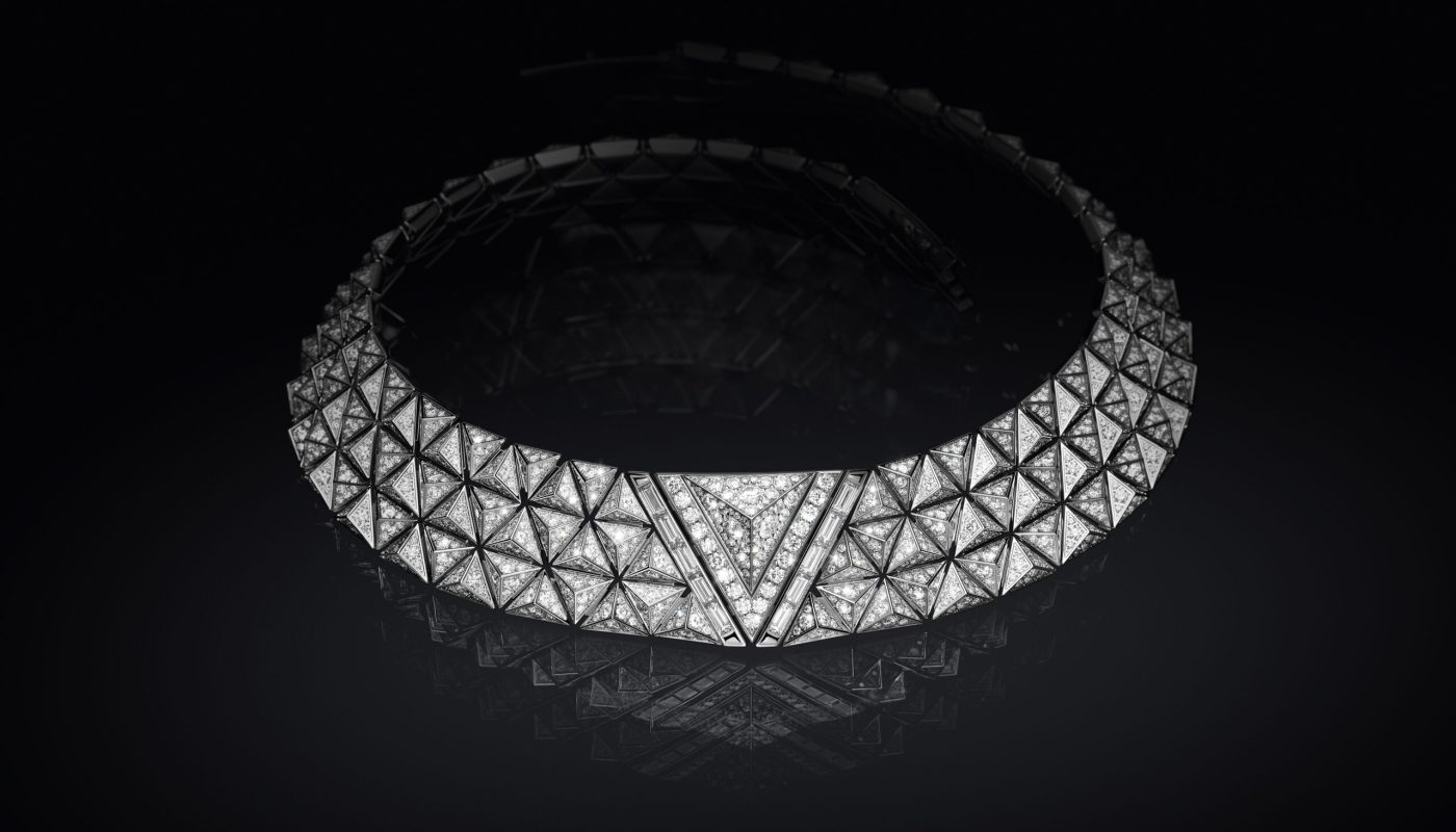 Three-Row Necklace - Pure V collection - Louis Vuitton High Jewelry