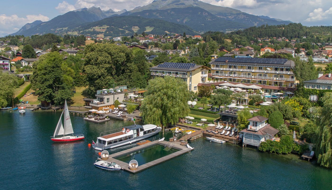 Luftaufnahmen- Koller's Hotel Seeboden